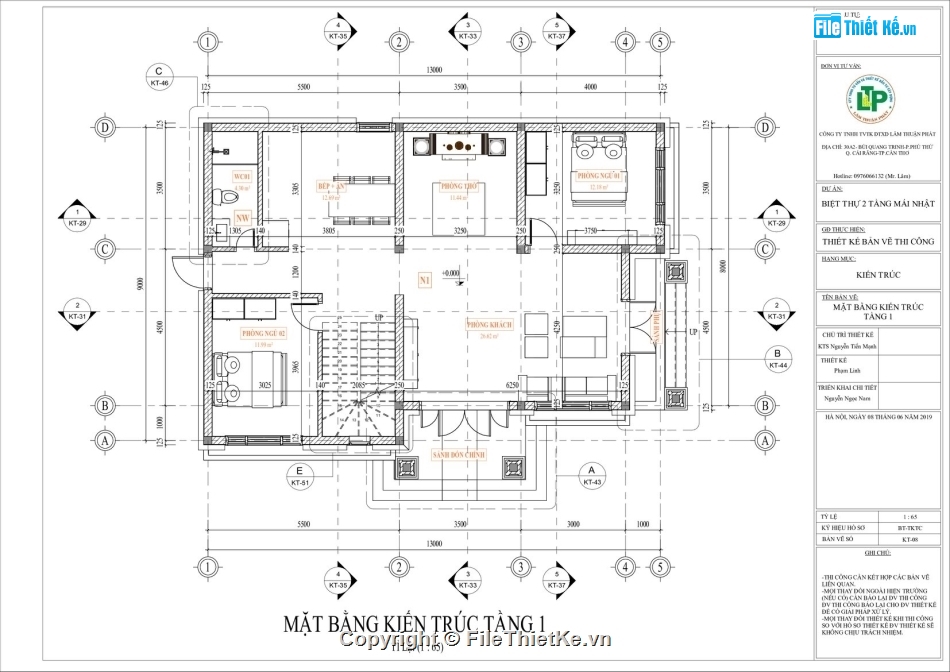 biệt thự 2 tầng 9x13m,Revit biệt thự 2 tầng,kiến trúc 2 tầng,Bản vẽ full revit 2 tầng